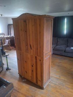 Wooden stand up bar