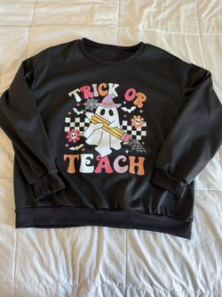 Teacher Halloween Crew Neck 