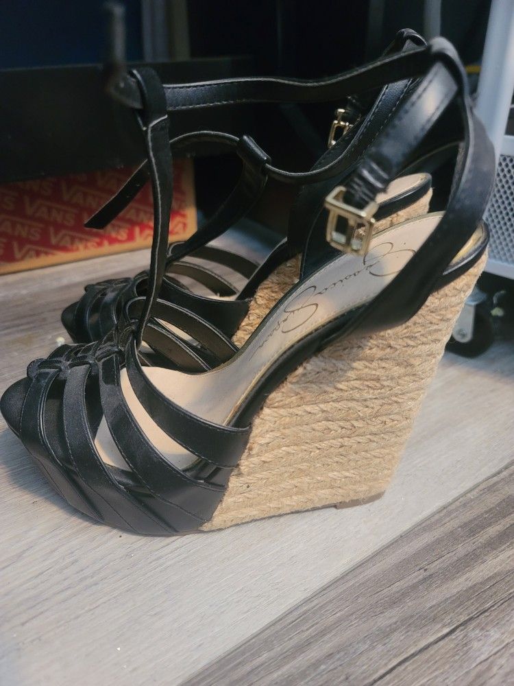 Jessica Simpson Wedge Heel Size 6 1/2