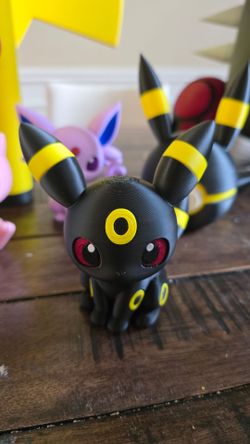 3D Pokémon figures