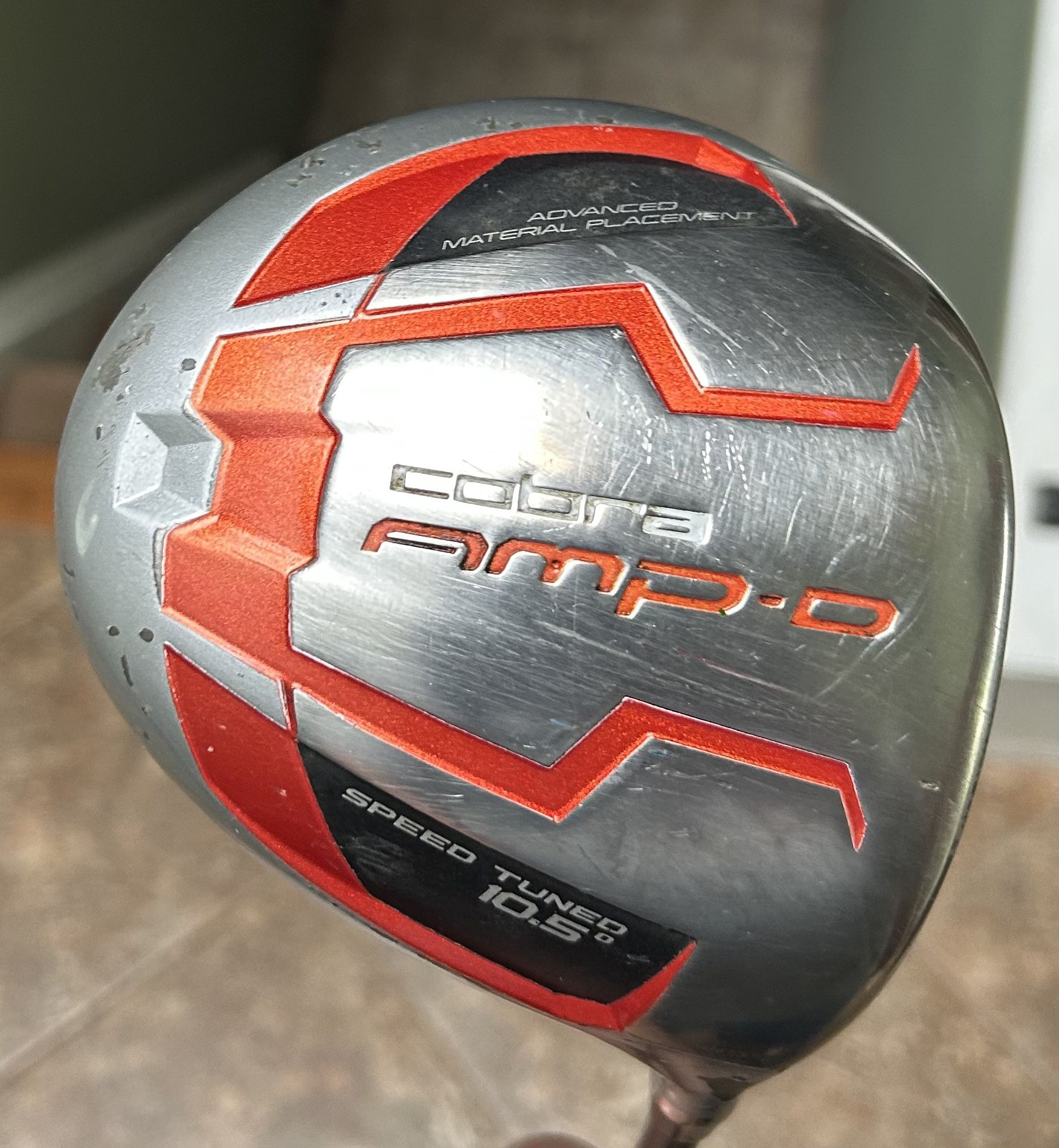 Men's Cobra AMP-D Right Handed Driver Regular Flex 10.5 Loft (Used)