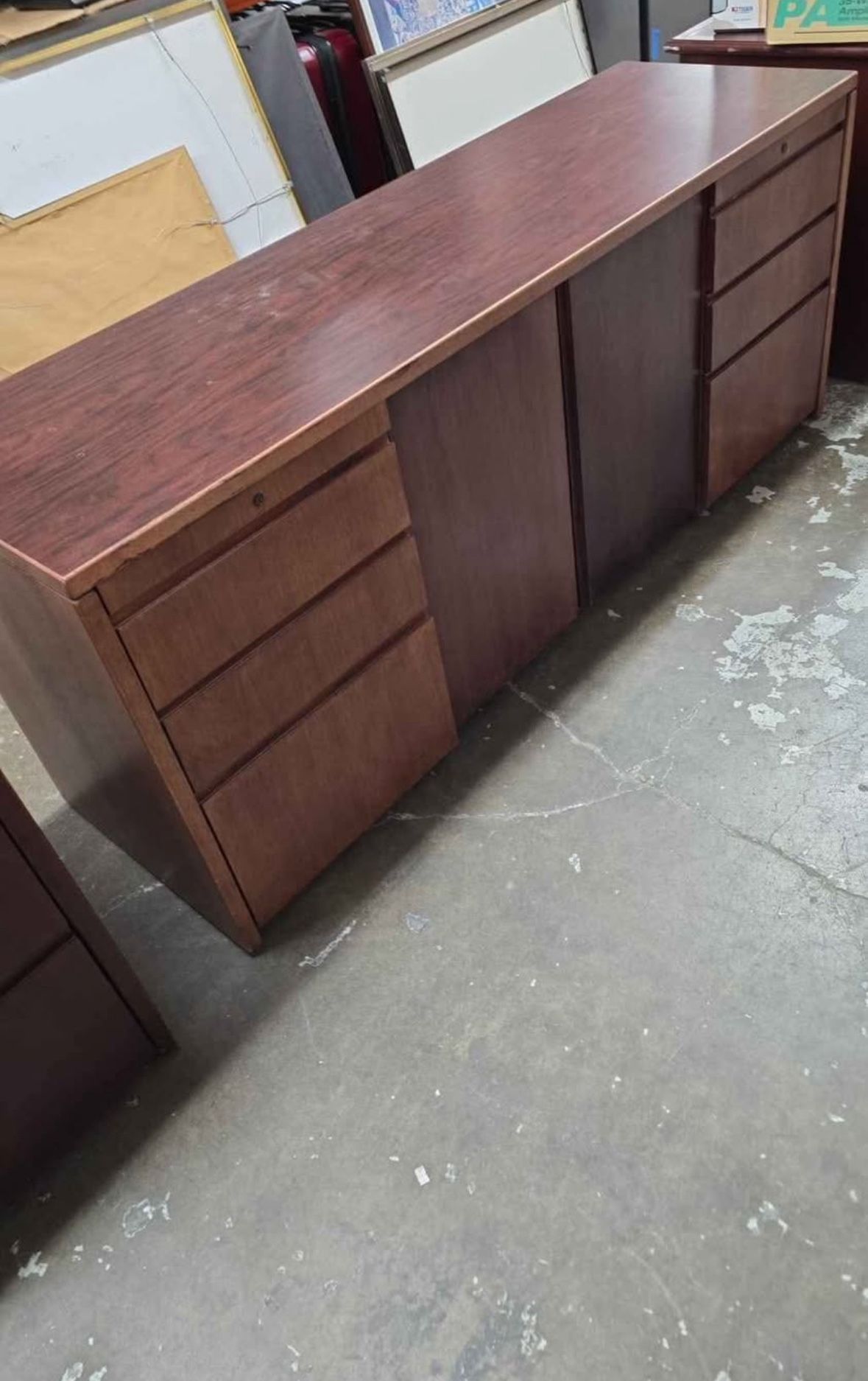 Wood Credenza 72" Wide x 21.5" Deep x 29.5" Tall