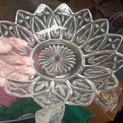 Mid century glass federal bowl