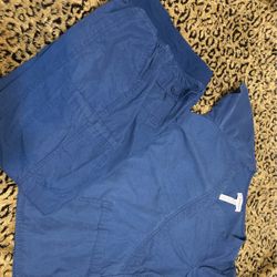 Navy Blue Scrub Set- XS (fits like a small)