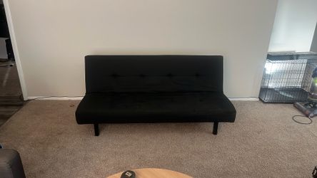 Black IKEA Foldable Futon