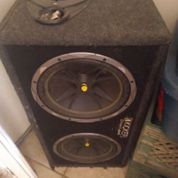 Subwoofer And Amplifier 