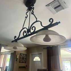 Metal Double Chandelier 