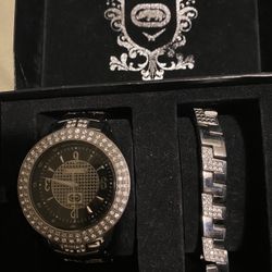 Ecko Watch And Bracelet Set