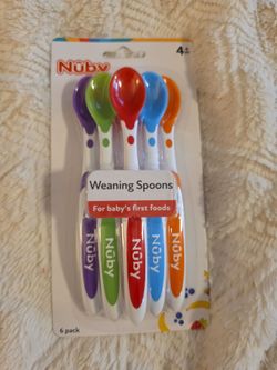 Nuby 6 pc baby spoon
