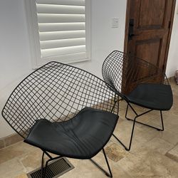 Bertoia Diamond Metal Lounge Chair