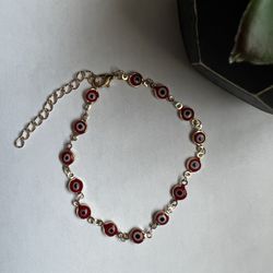 NEW!!! Evil Eye Bracelet (Red)