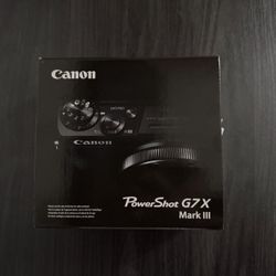 Canon G7x Mark III