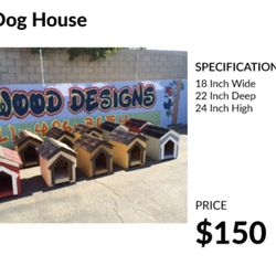 New wooden Small Dog House
