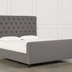 Tufted Head And Foot Board 