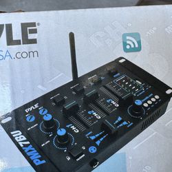 Pyle 3- Channel By Mo3 Mixer