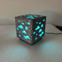 OreLamp – Amethyst Core Smart RGB Minecraft-Style Lamp