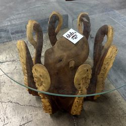 MEGA SALE! Solid Wood Octopus Side End Table (Save 20%)