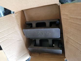 Heavy duty weld on hinges