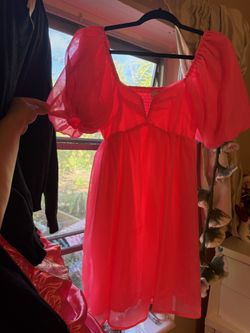 Pink Baby Doll Dress 👗 Size L Adults