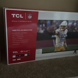 Tcl 40” Smart TV