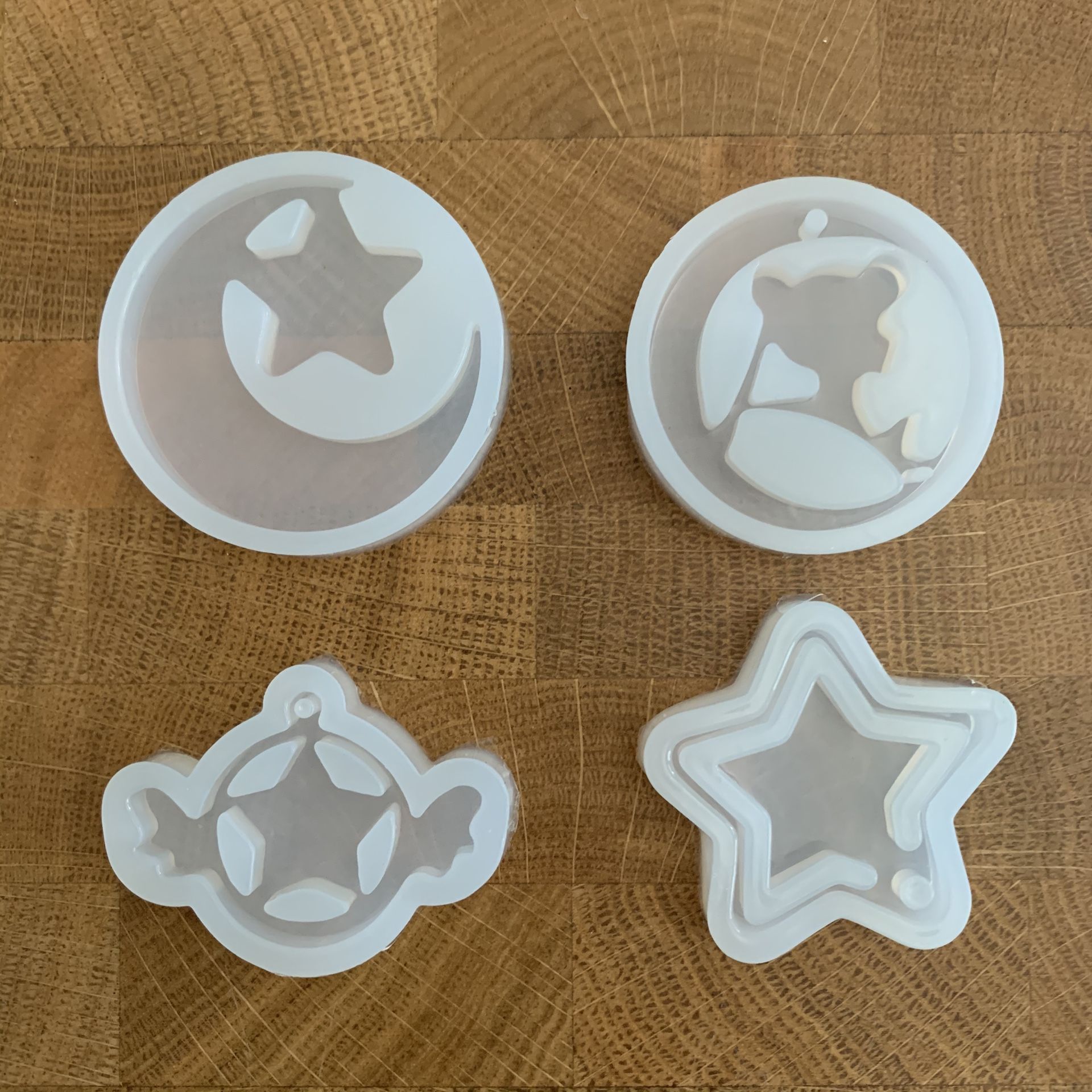 4 Pack of Sailor Moon Molds & Sheets