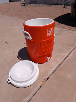 5 Gallon Seat Top Beverage Jug Cooler
From Home Depot, great shape
