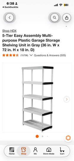 Keter Plastic Shelf