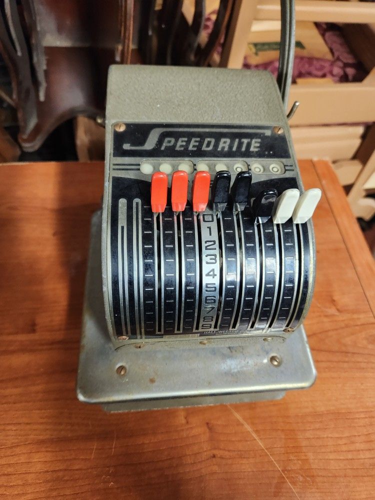 Vintage Speedrite Machine