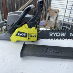 RYOBI 14 in. 37cc 2-Cycle Gas Chainsaw