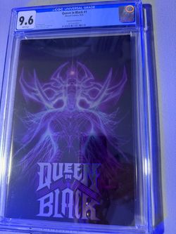 Queen in Black #1 Gleason Foil Edition B CGC 9.6