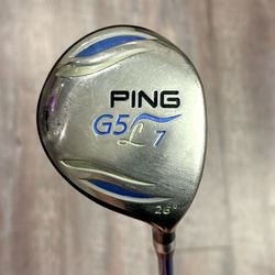 PING G5 L7 7 Wood 26° | Ping ULT 50F Ladies Flex | RH | Golf Pride Tour Wra Grip