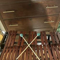 32 Note Professional Wooden Xylophone with Stand