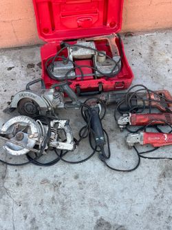 Tools Milwaukee skill saw metabo grinders Ben saw