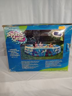 INFLATABLE OCTAGONAL POOL