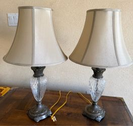 Pair of Lamps with shades