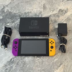 Nintendo Switch HAC-001 V1 Unpatched with Dock, HDMI and Charger