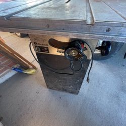 Rockwell Table Saw Tested/Works Great
