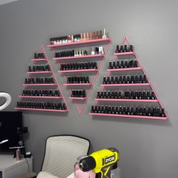 Nail Polish Wall Rack