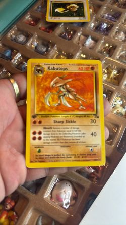 Kabutops Pokémon Trading Card 60 HP non holo