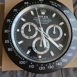 Rolex wall clock