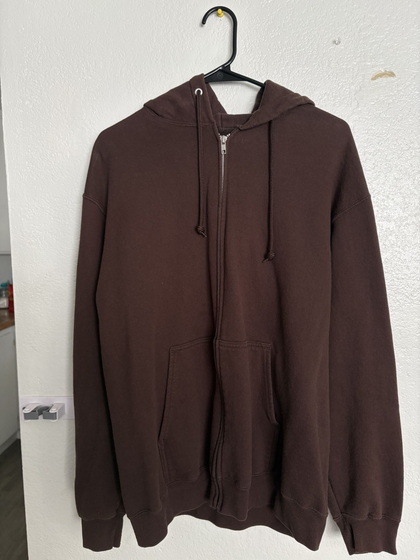 Brown Zip Up Jacket 