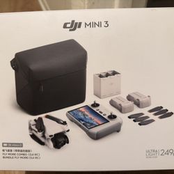 DJI Mini 3 - Fly More Combo - Brand New, In Box, Never Flown