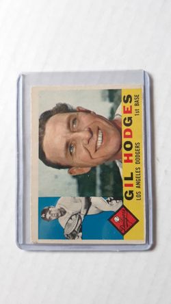 1960 Topps Gil Hodges.