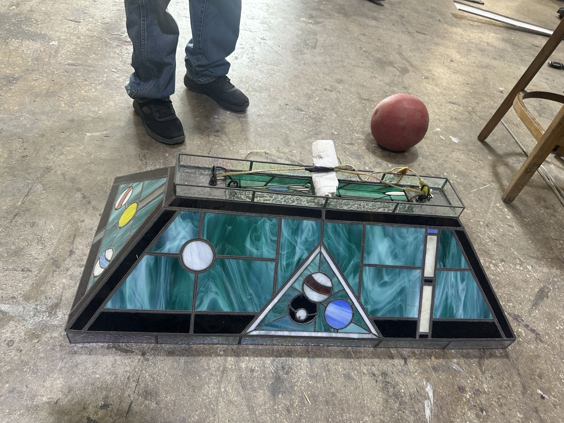Working Pool Table Light