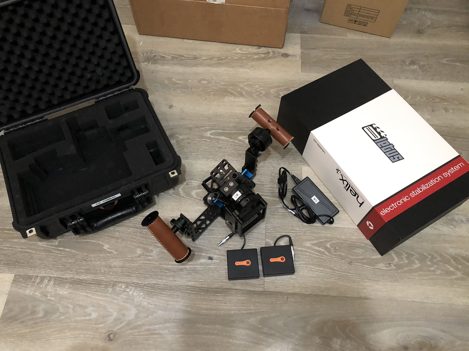 Letus Helix Jr. Aluminum 3 axis brushless gimbal