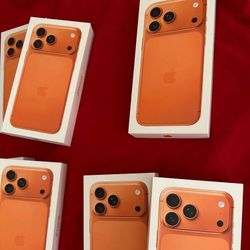 Apple iPhone 17 Pro Max Orange Or 17 Pro Cosmic Orange Unlocked With Receipt 