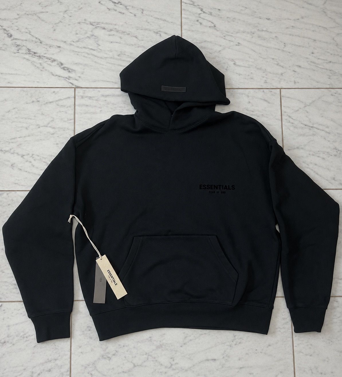 Fear of God Essentials Hoodie — Limo Stretch