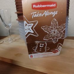 Tupperware Containers 8set