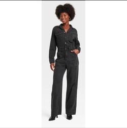 Denim jumpsuit