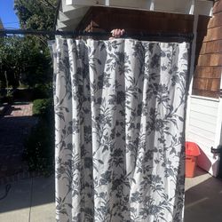 Shower Curtain and Rod 🚿